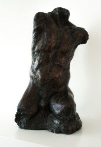 Torse, resin bronze, 38/22 cm