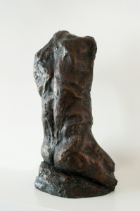 Torse, resin bronze, 38/22 cm