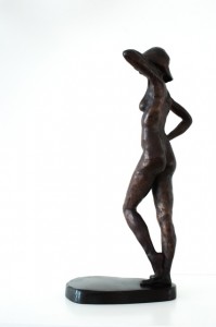 A la plage, bronze, 42/15 cm