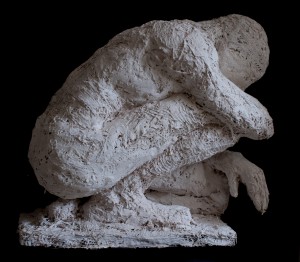 Birdy, plaster, 80/70/55 cm