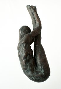 Acrobat I, resine bronze, 12 limited edition, 