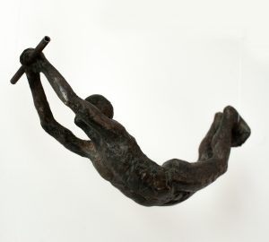 Acrobat III, resine bronze, 12 limited edition, 